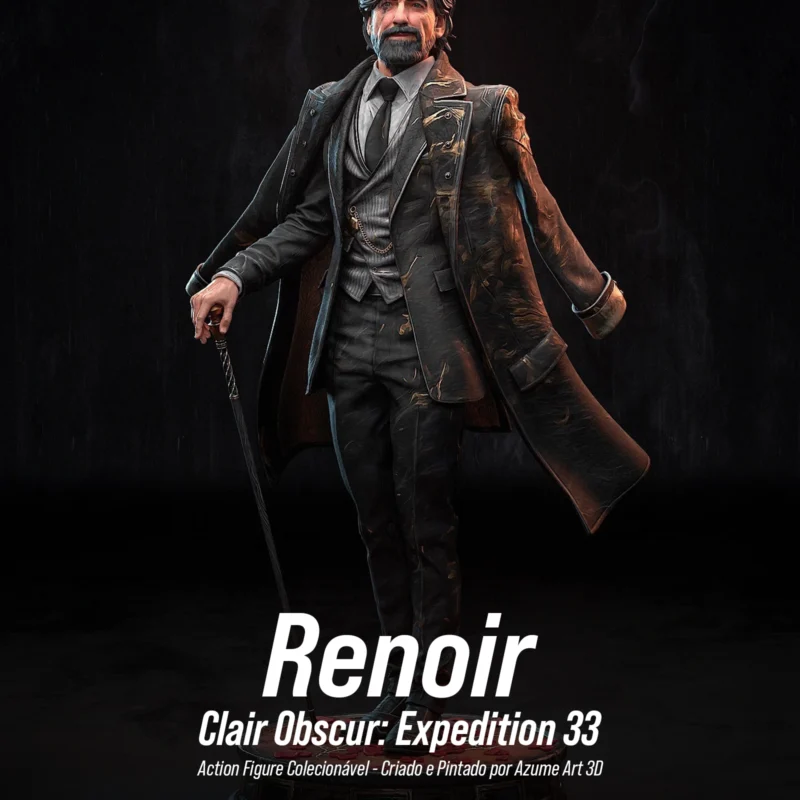 Figure Renoir – Clair Obscur: Expedition 33 | Resina 3D com Pintura Artesanal